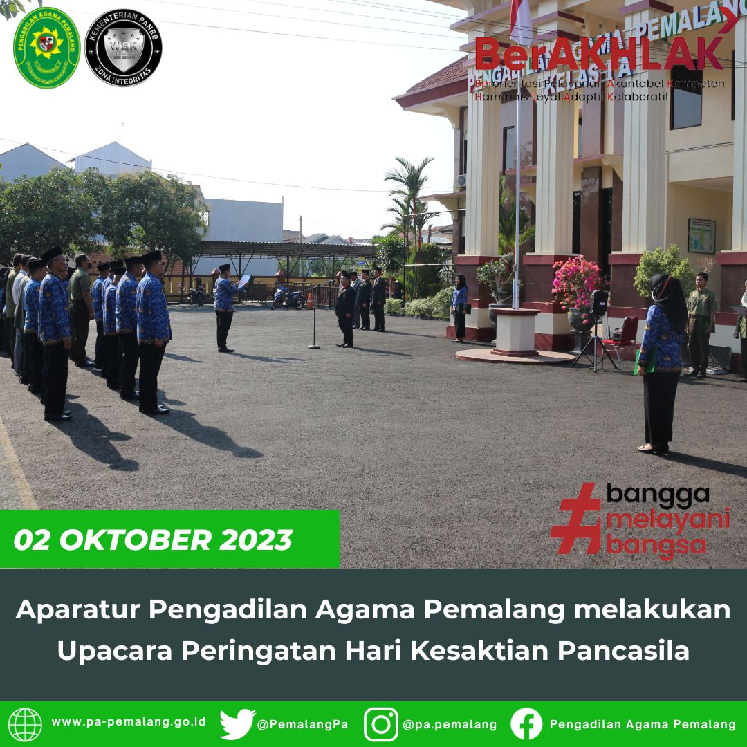 Upacara Peringatan Hari Kesaktian Pancasila